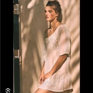 Anthropologie Beaded Sands Swing Dress X Carolina K Size M $228